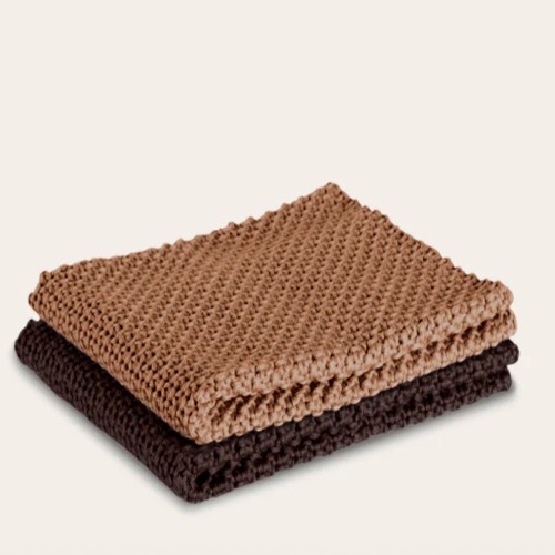 Knitted Dishcloths - Seed and Sprout